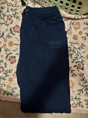 PrettyLittleThing Navy Track Joggers